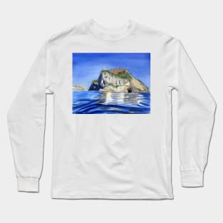 Lighthouse in Campania Long Sleeve T-Shirt